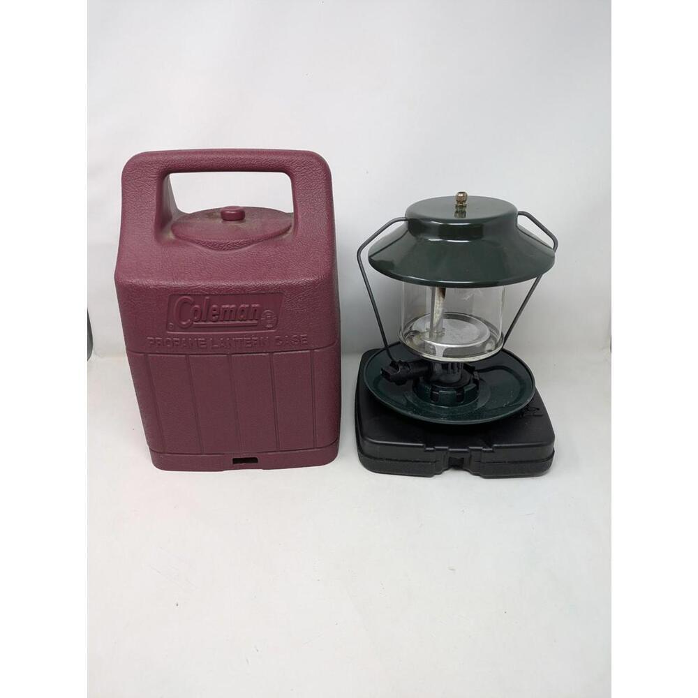 Vintage Coleman Lantern with Carry Case Model 5154B700
